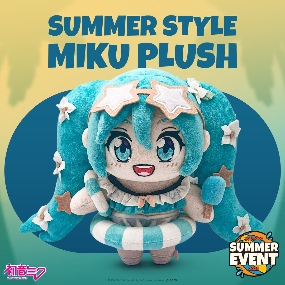 Summer Miku 9" Plush