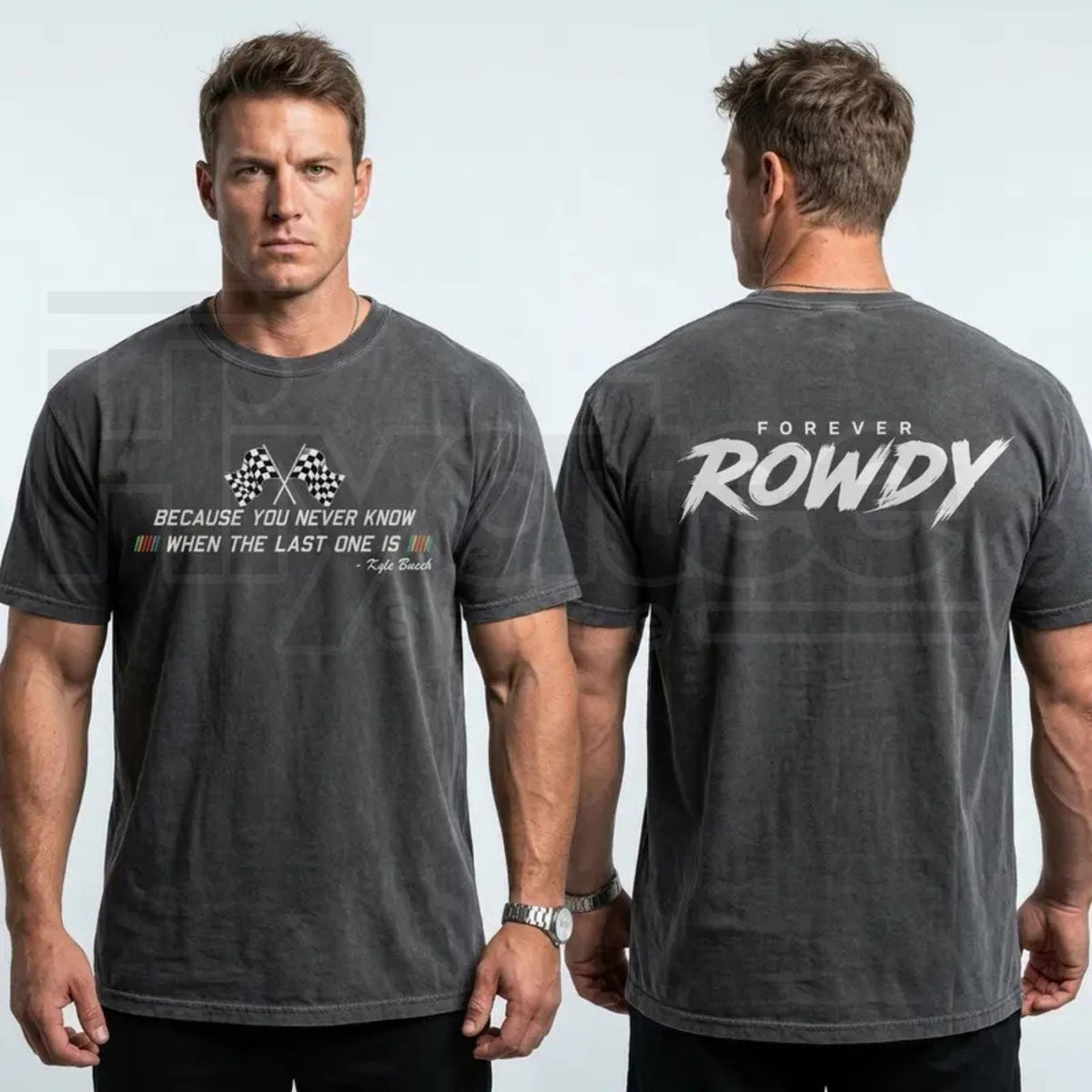 KB Tribute Racing T-Shirt – Legend Memorial Rowdyyy Fan Tee