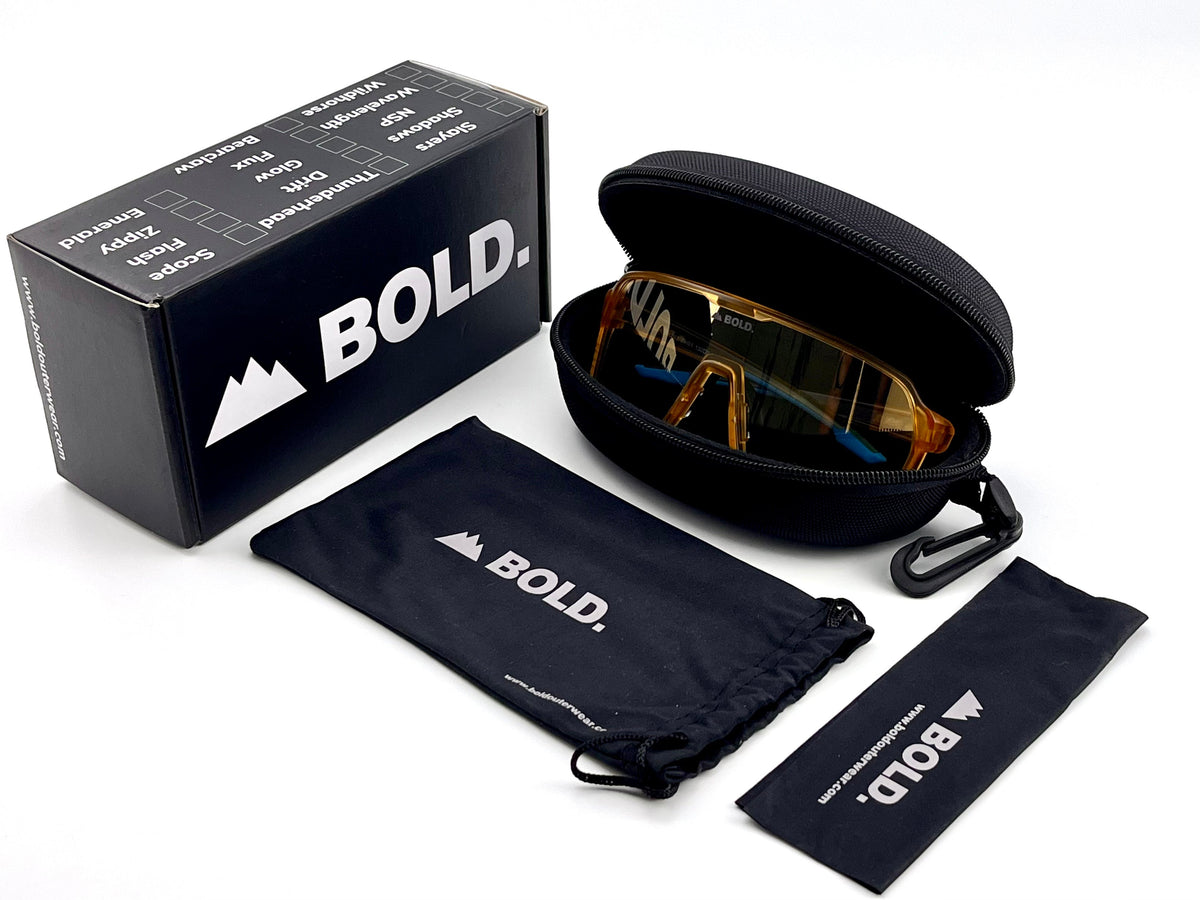 BOLD Drift Photochromic Sunglasses — MTB, Ski & Lifestyle Eyewear