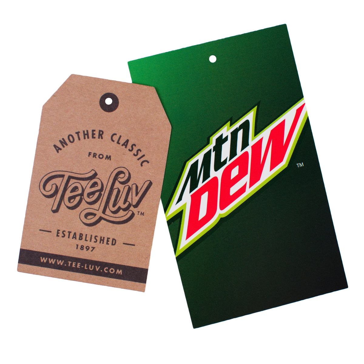 Mountain Dew Racing Front and Back T-Shirt - Black