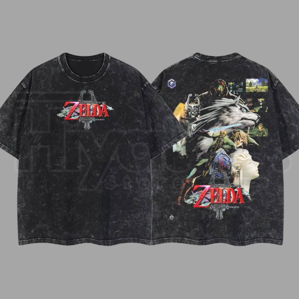 OceanDust4U The Legend of Zelda: Twilight Princess v2 T-Shirt – Premium Oversized Top