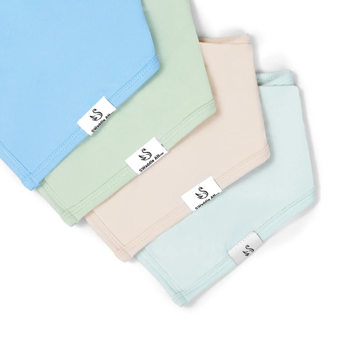 Bamboo Bandana Bibs in Blue Bell