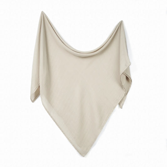 Baby Muslin Swaddle Blanket in Cream