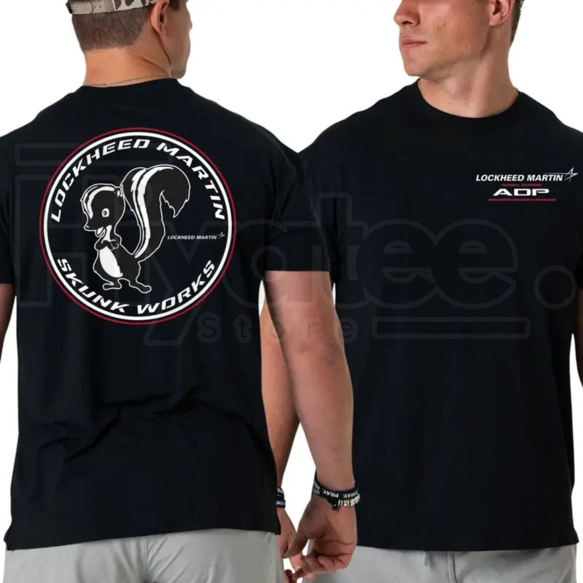Skunk Works Inspired T-Shirt – Double Sided Aerospace Graphic Tee, Aviation Engineer Gift Shirt