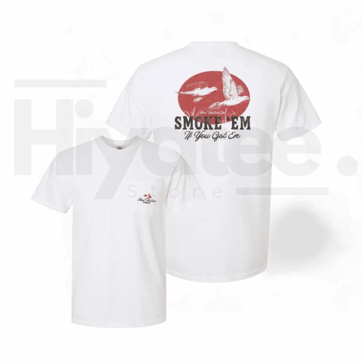 Smoke 'Em T-Shirt – Retro Graphic Tee