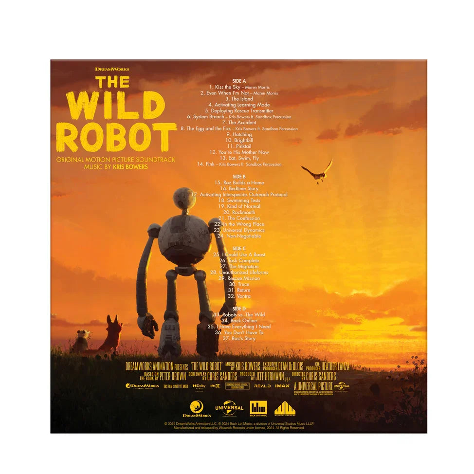 The Wild Robot Vinyl Soundtrack
