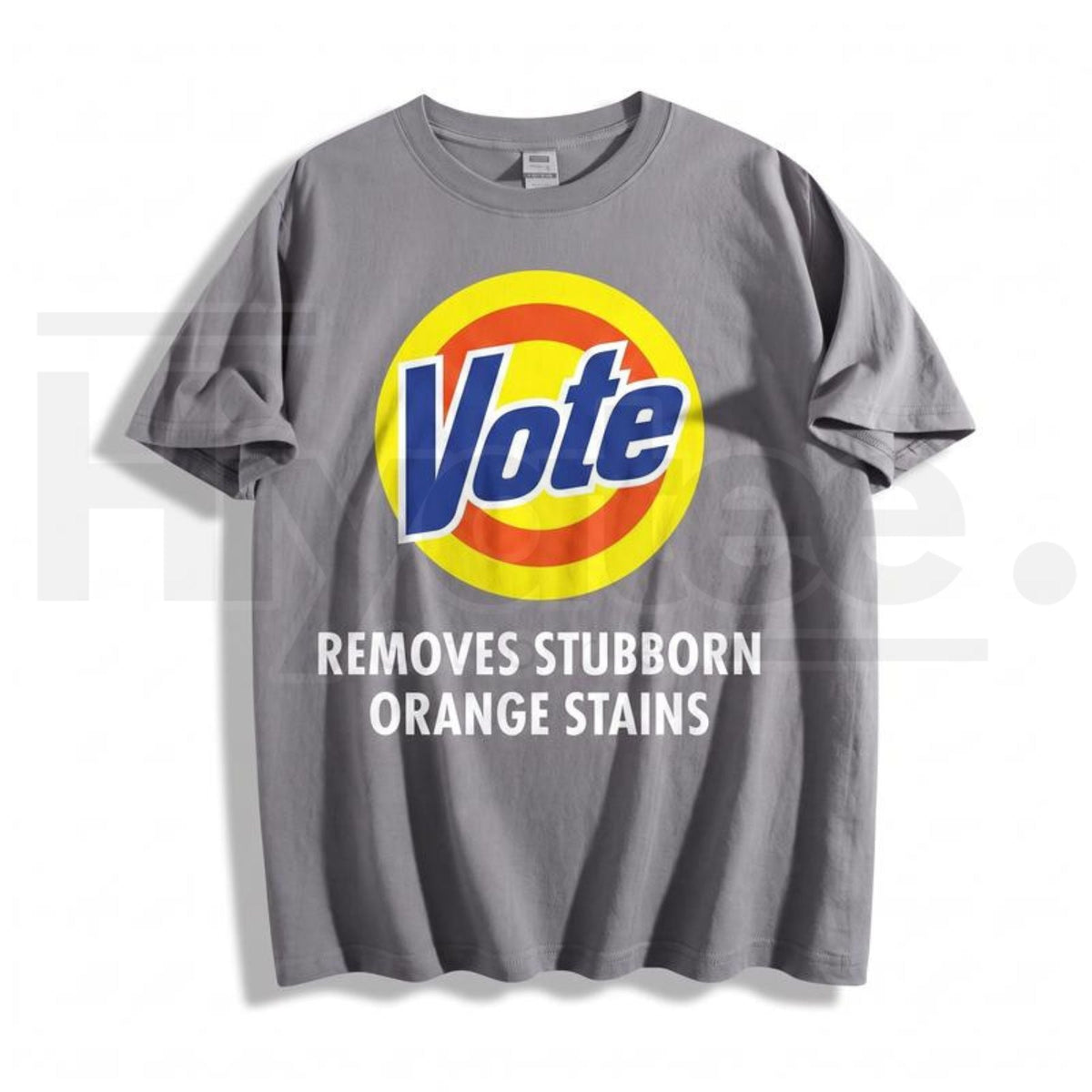 Vote Removes Stubborn Orange Stains T-Shirt – Anti-Trump Satire Graphic Tee