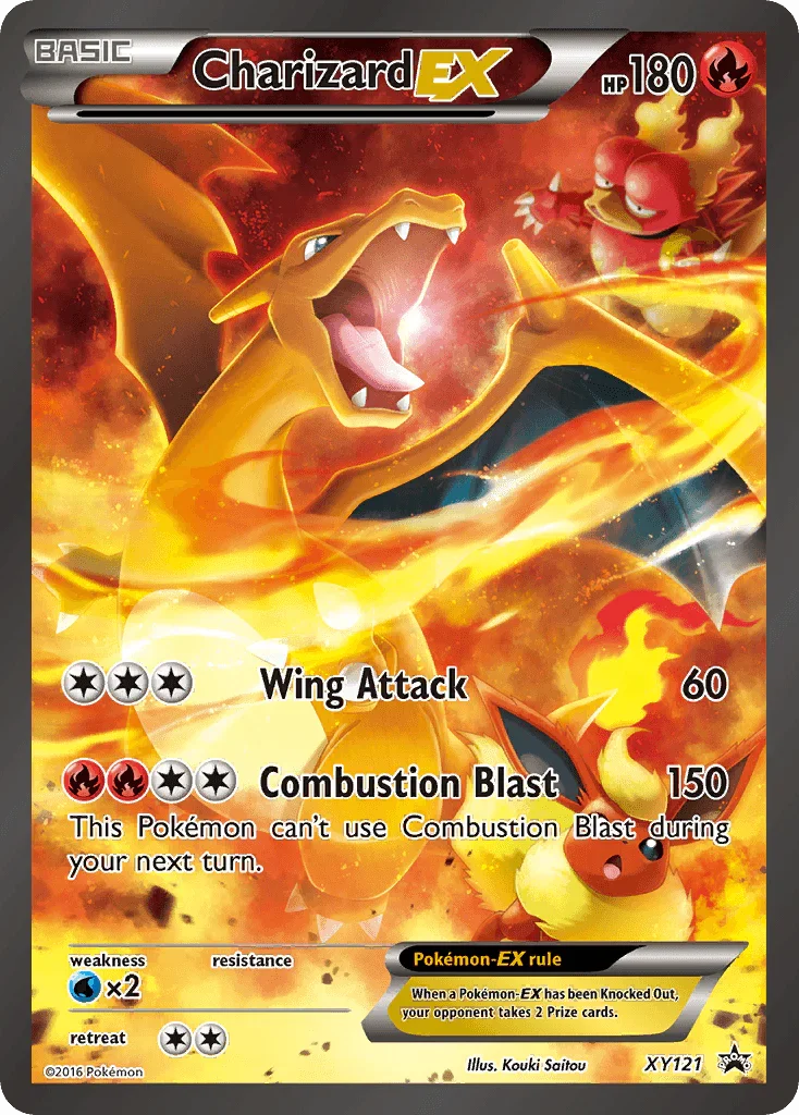 Charizard EX (XY121) [XY: Black Star Promos]