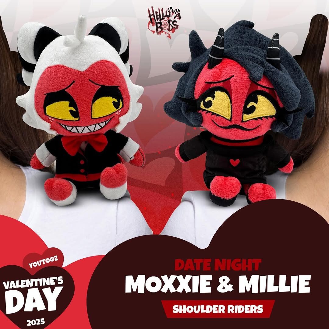 Helluva Boss Date Night Shoulder Rider Plush - Limited Edition