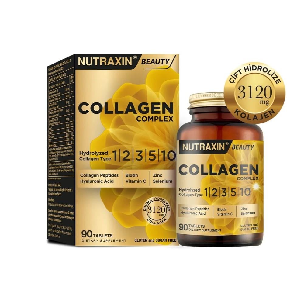 Nutraxin Beauty Collagen Complex 90 Tablets